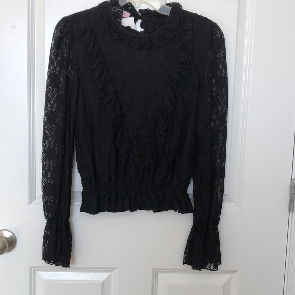 Paprika Victorian lace blouse